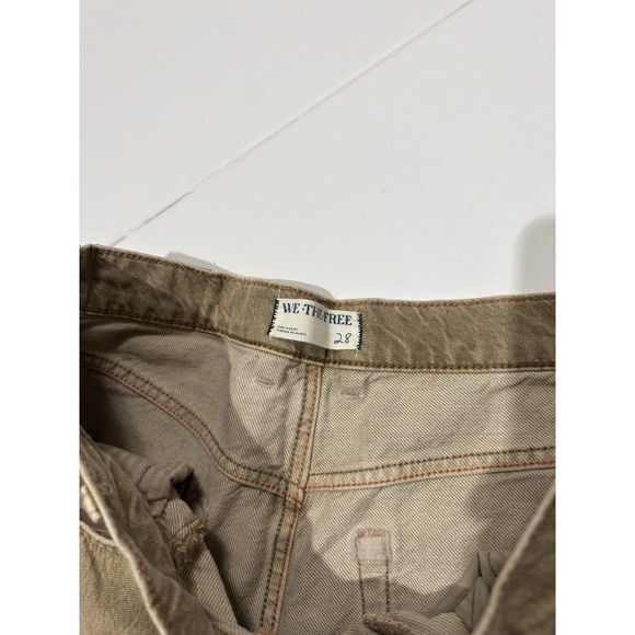 We the Free Final Countdown Low Rise Cuffed Boyfriend Jeans Baggy Wide Leg Sz 32 - Picture 10 of 16